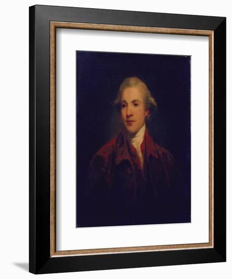 Unknown Man, Called Richard Brinsley Sheridan-Sir Joshua Reynolds-Framed Giclee Print