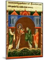 Unknown Maria and Christ in the Temple-null-Mounted Poster