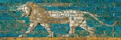 Panel with Striding Lion, ca. 604-562 B.C.E.