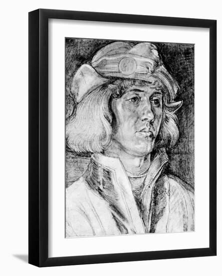 Unknown Portrait, 16th Century-Albrecht Durer-Framed Giclee Print