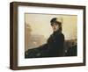 Unknown Russian Woman-Ivan Nikolaevich Kramskoi-Framed Art Print