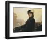 Unknown Russian Woman-Ivan Nikolaevich Kramskoi-Framed Art Print