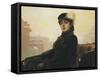 Unknown Russian Woman-Ivan Nikolaevich Kramskoi-Framed Stretched Canvas