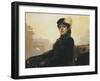 Unknown Russian Woman-Ivan Nikolaevich Kramskoi-Framed Art Print