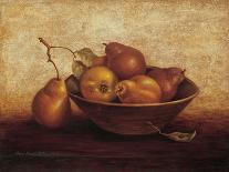 Pears in Bowl-unknown Sibley-Art Print