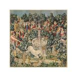 The Devonshire Hunting Tapestries; Boar and Bear Hunt, (late 1425-1430 (made) - 1430)-null-Giclee Print