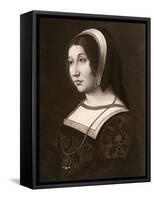 Unknown Woman, Formerly known as Margaret Tudor, C1520-Jean Perréal-Framed Stretched Canvas