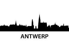 Skyline Antwerp-unkreatives-Art Print