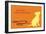 Unleash - Orange Version-Dog is Good-Framed Premium Giclee Print