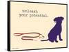 Unleash Potential-Dog is Good-Framed Stretched Canvas