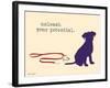 Unleash Potential-Dog is Good-Framed Art Print