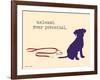 Unleash Potential-Dog is Good-Framed Art Print