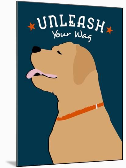 Unleash Your Wag-Ginger Oliphant-Mounted Art Print