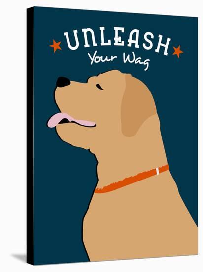 Unleash Your Wag-Ginger Oliphant-Stretched Canvas