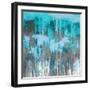 Unleashed Aqua-Tom Conley-Framed Art Print