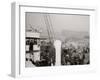 Unloading a Banana Steamer, Baltimore, Md.-null-Framed Photo