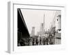 Unloading a Banana Steamer, Mobile, Ala.-null-Framed Photo