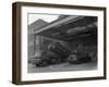 Unloading and Loading Lorries, Spillers Animal Foods, Gainsborough, Lincolnshire, 1961-Michael Walters-Framed Photographic Print