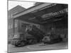 Unloading and Loading Lorries, Spillers Animal Foods, Gainsborough, Lincolnshire, 1961-Michael Walters-Mounted Photographic Print