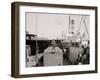 Unloading Bananas, New Orleans, Louisiana-null-Framed Photo