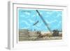 Unloading Lumber, San Pedro-null-Framed Art Print