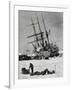 Unloading Material from Stella Polare, Arctic, 1899-null-Framed Giclee Print