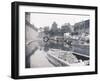 Unloading on the Grand Union Canal, London, C1905-null-Framed Photographic Print
