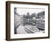 Unloading on the Grand Union Canal, London, C1905-null-Framed Photographic Print