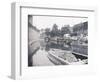 Unloading on the Grand Union Canal, London, C1905-null-Framed Photographic Print