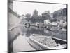 Unloading on the Grand Union Canal, London, C1905-null-Mounted Photographic Print