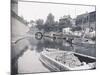 Unloading on the Grand Union Canal, London, C1905-null-Mounted Photographic Print