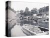 Unloading on the Grand Union Canal, London, C1905-null-Stretched Canvas