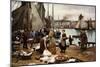 Unloading the Catch, 1881-Victor Marec-Mounted Giclee Print