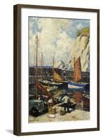 Unloading the Catch-Terrick Williams-Framed Giclee Print