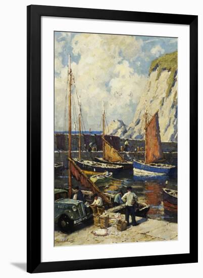 Unloading the Catch-Terrick Williams-Framed Giclee Print