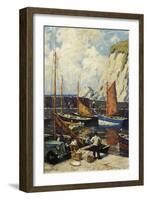 Unloading the Catch-Terrick Williams-Framed Giclee Print