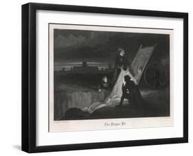 Unloading the Dead Cart-Franklin-Framed Art Print