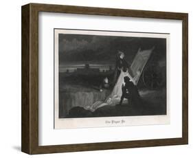 Unloading the Dead Cart-Franklin-Framed Art Print