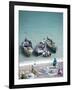 Unloading the Morning's Catch of Fish, Dhanushkodi, Tamil Nadu, India, Asia-Annie Owen-Framed Photographic Print