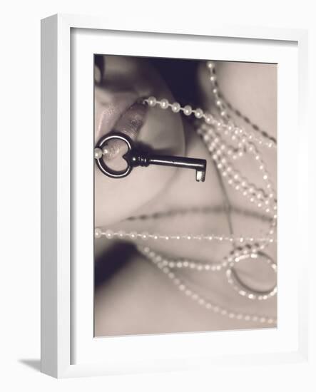 Unlock the Magic-Winter Wolf Studios-Framed Photographic Print