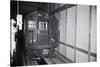 Unmanned Subway Train in Tunnel-null-Stretched Canvas