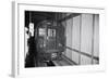 Unmanned Subway Train in Tunnel-null-Framed Photographic Print