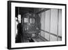 Unmanned Subway Train in Tunnel-null-Framed Photographic Print