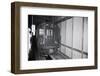 Unmanned Subway Train in Tunnel-null-Framed Photographic Print