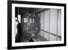 Unmanned Subway Train in Tunnel-null-Framed Photographic Print