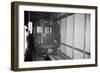 Unmanned Subway Train in Tunnel-null-Framed Photographic Print