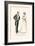 Unnecessary Kissing-Charles Dana Gibson-Framed Art Print