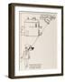 Unobtrusive Sunday Drinking-William Heath Robinson-Framed Art Print