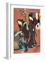 Unohana Zuki-Utagawa Toyokuni-Framed Giclee Print