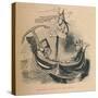 'Unpleasant Position of King Harold', c1860, (c1860)-John Leech-Stretched Canvas